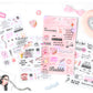 Junk Journaling Deco Stickers (4pcs Set)