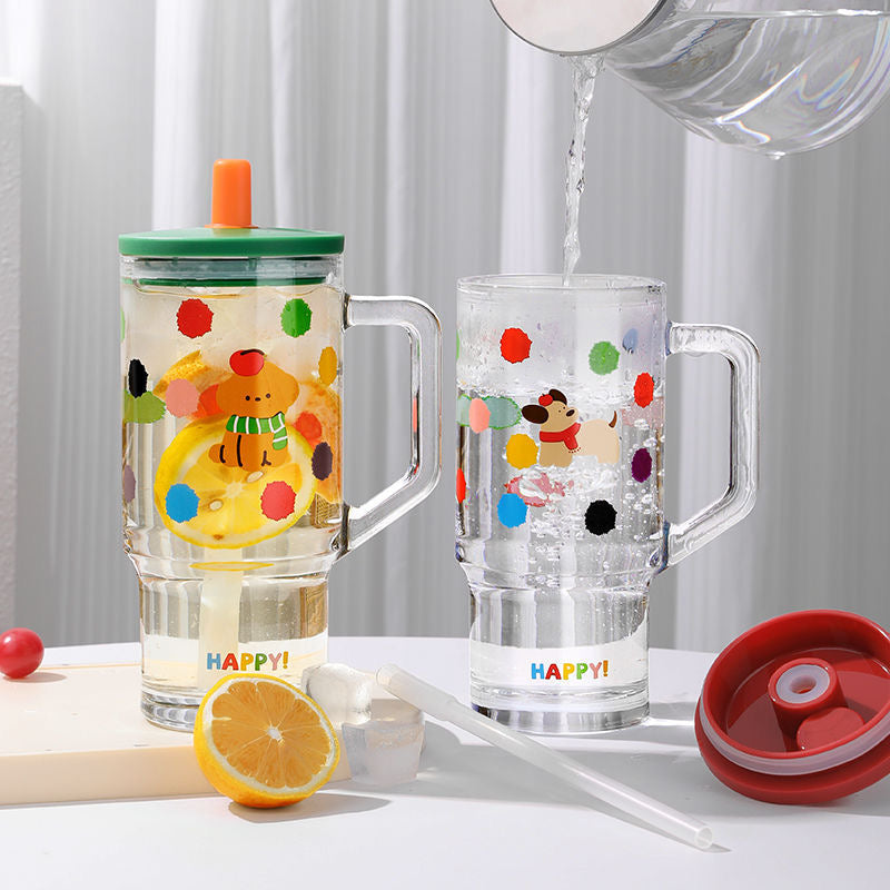 Kawaii Glass Tumbler