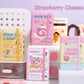 Strawberry Cheese Mini Diary