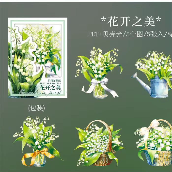 Floral Pet Deco Stickers