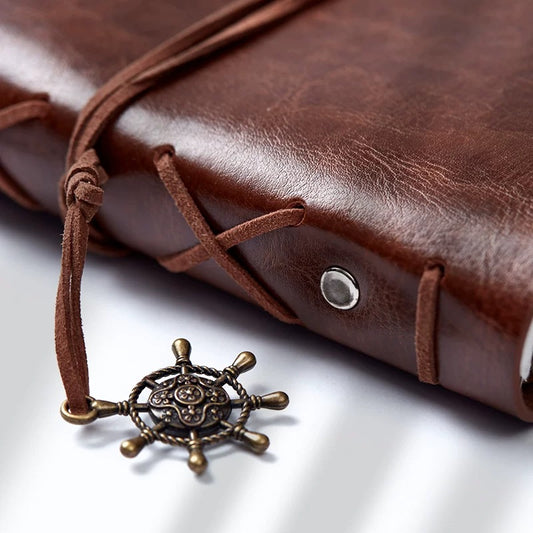 Premium Leather Vintage Binding Diary