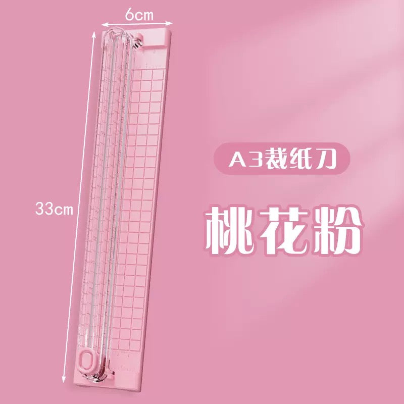 Kawaii Ruler With Paper Trimmer