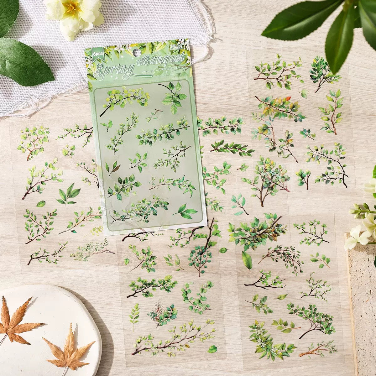 Leaf Journaling Stickers