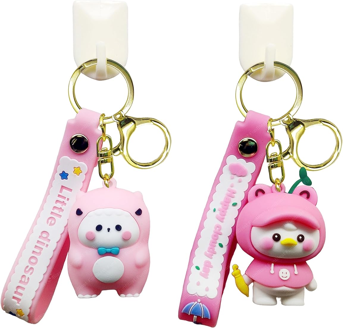 Kawai Couple Keychain (2pcs)