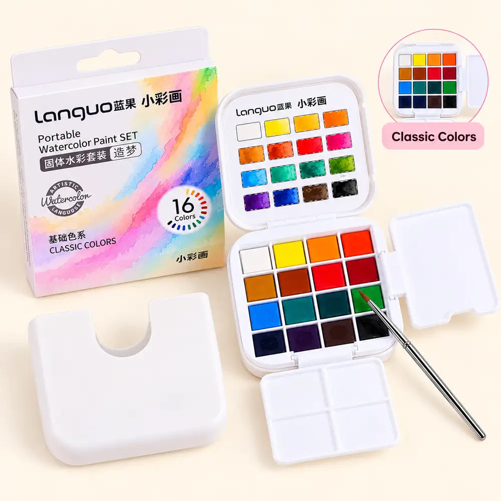 Portable Watercolor Set