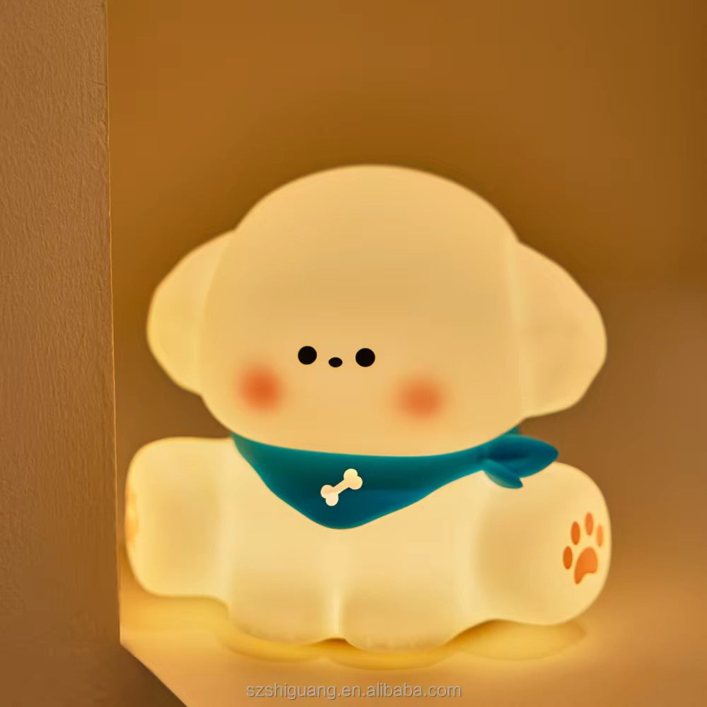Cute Puppy Silicone Lamp