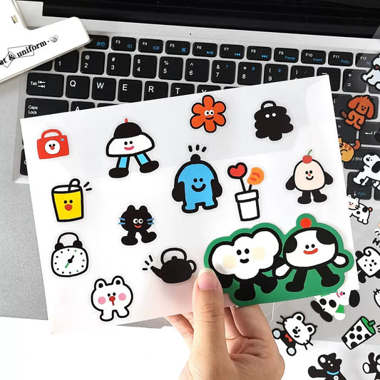 Kawaii Doodle Deco Sticker