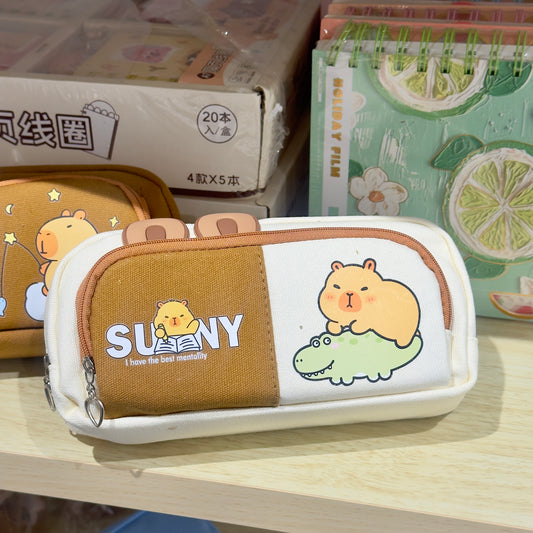 Capybara Pencil Case