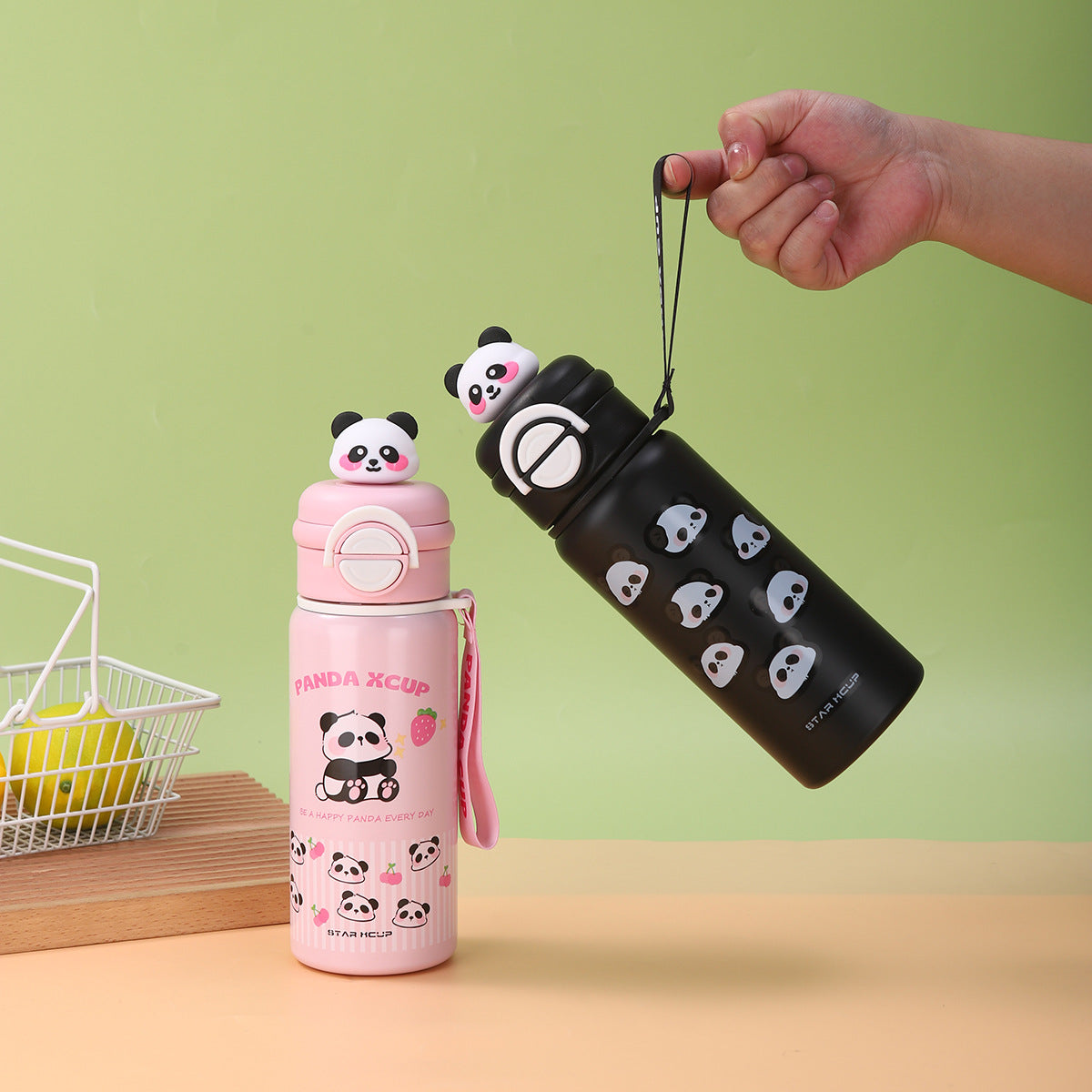 Premium Panda Insulated Tumbler