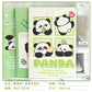 Panda A5 Book Set Of (4pcs)