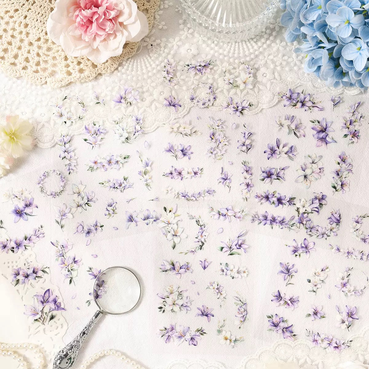 Floral Mini Deco Sticker Pack