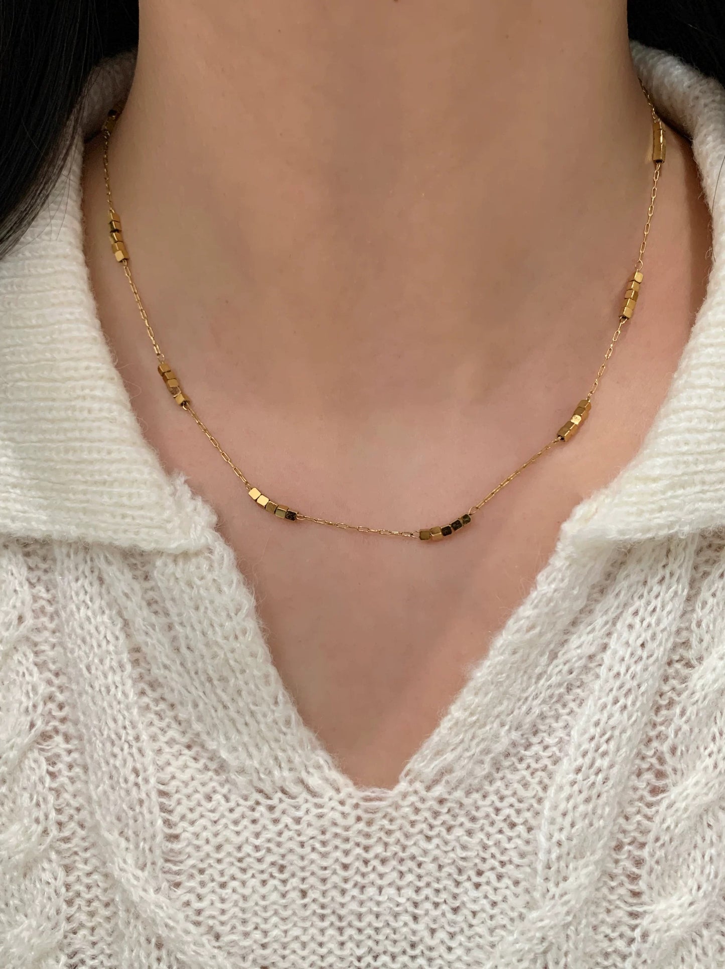 Minimal Everyday Stainless Steel Necklace