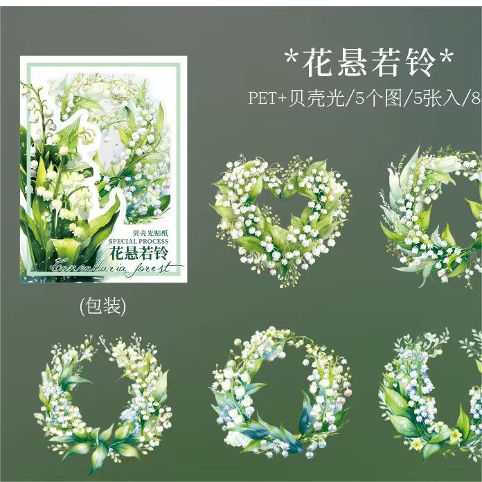 Floral Pet Deco Stickers