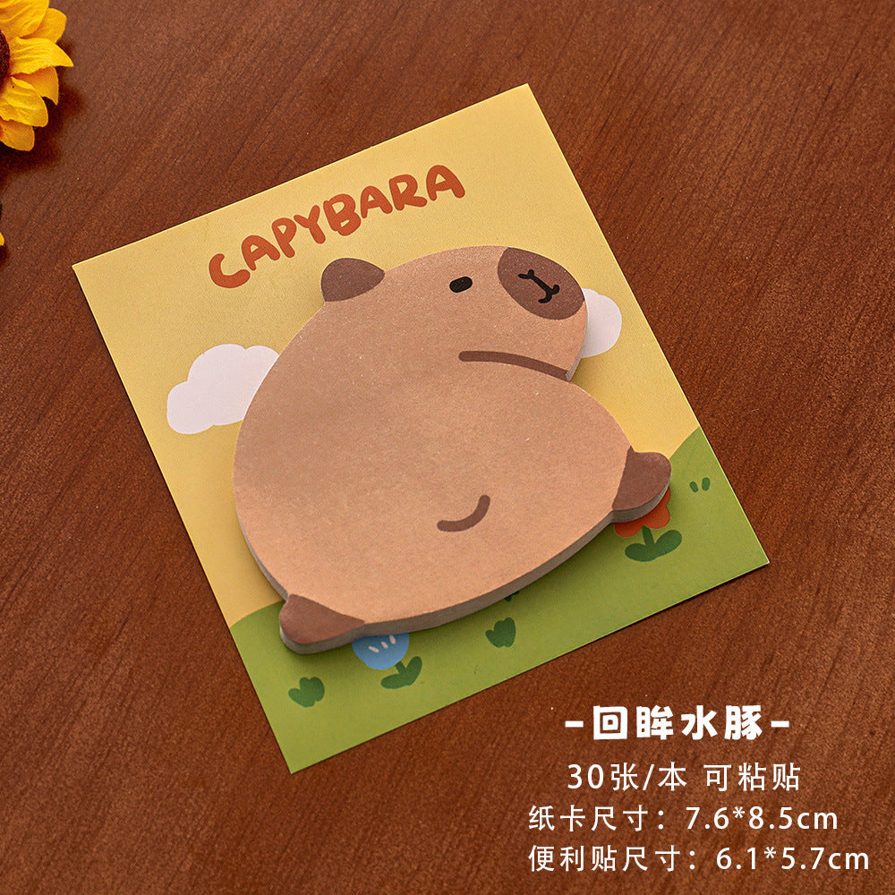 Capybara Mini Sticky Note