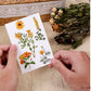 Natural Floral Stickers