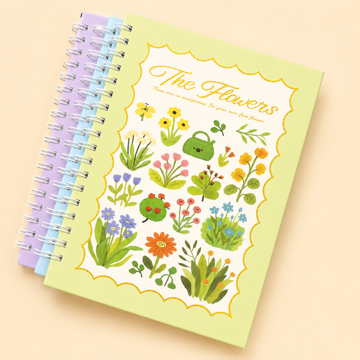 Floral Theory Spiral Diary