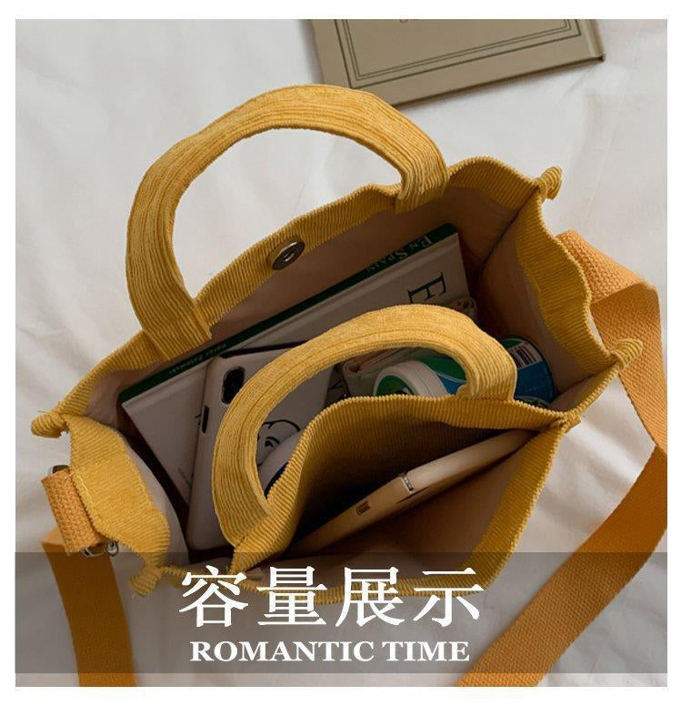 Corduroy Sling Bag