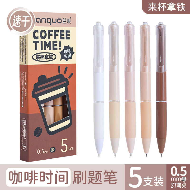 Coffee Pens Set