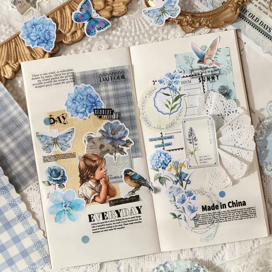 Vintage Journaling 100pcs Sticker Pack