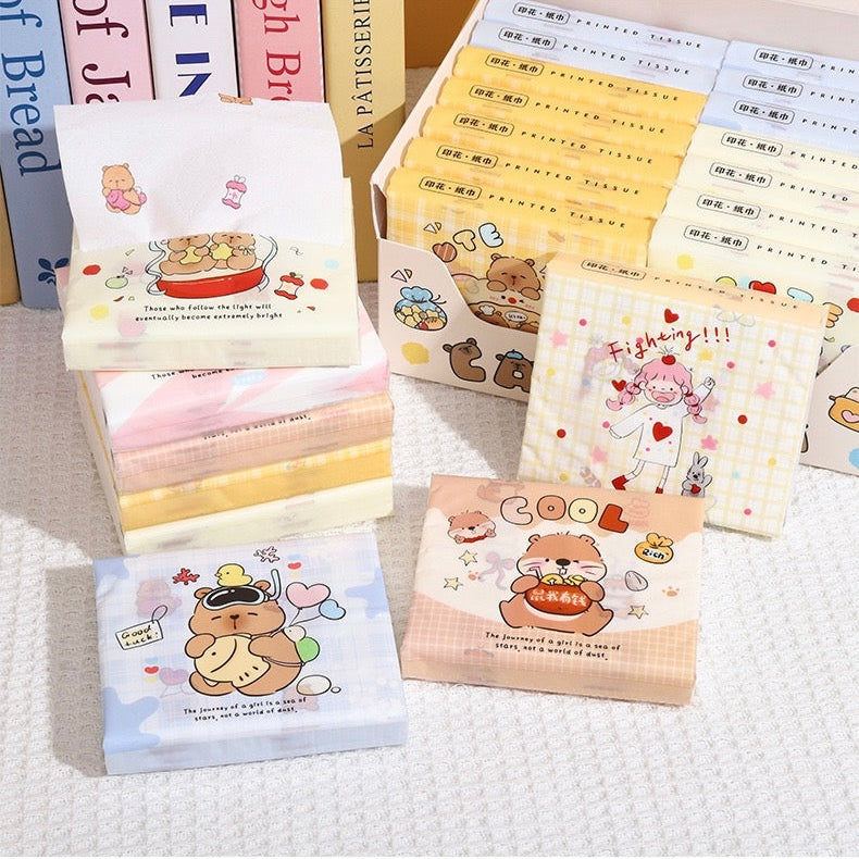 Capybara Mini Tissue Pack