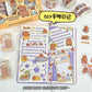 Capybara Sticker+Washitape Set