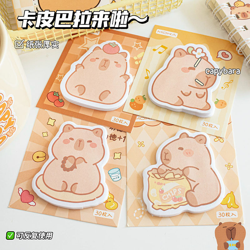 Capybara Peel Off Sticky Note