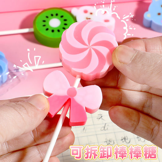 Lollipop Eraser