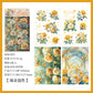 Korean Flower Journal Sticker (4 Sheet)