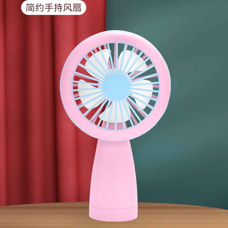 Kawaii Mini Fans With Lights