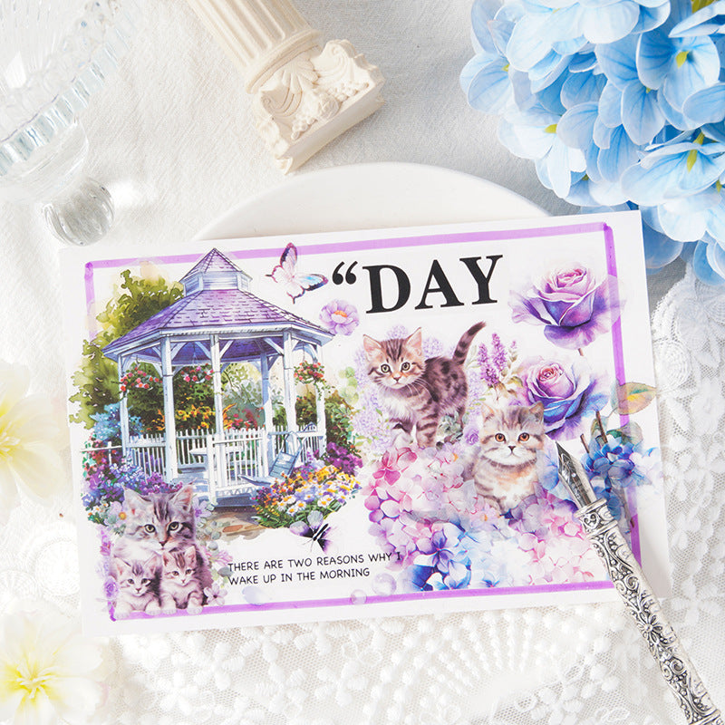 Kawaii Cat Journaling Stickers