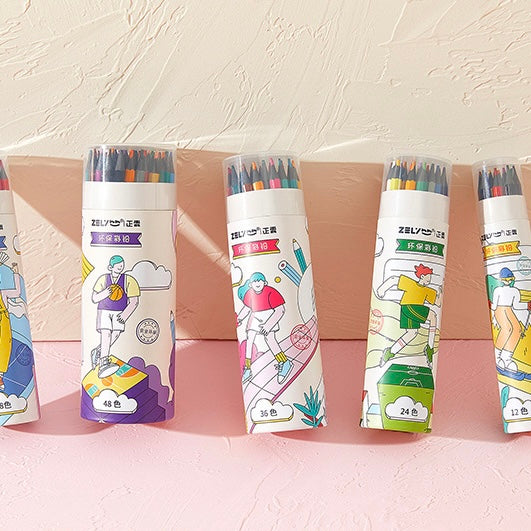 Happy Hues Color Pencils 12 Pcs