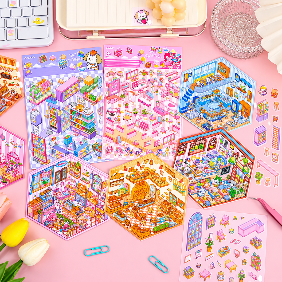 Landscape 3D Sticker