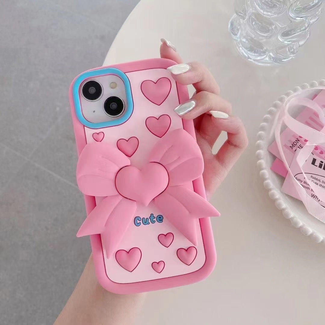 Heart Bow IPhone Case