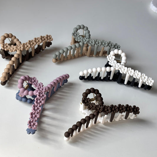 Floral Hair Clips