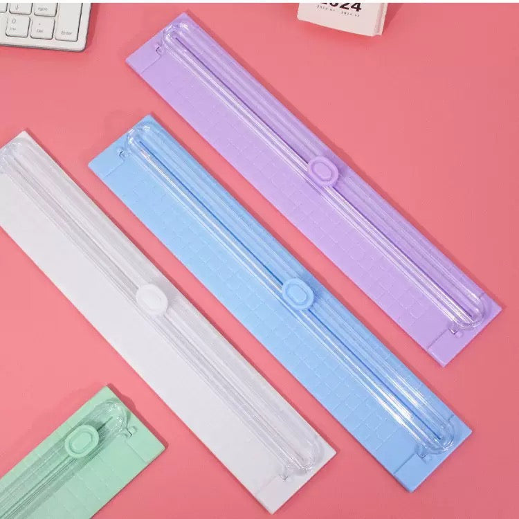 Kawaii Ruler With Paper Trimmer