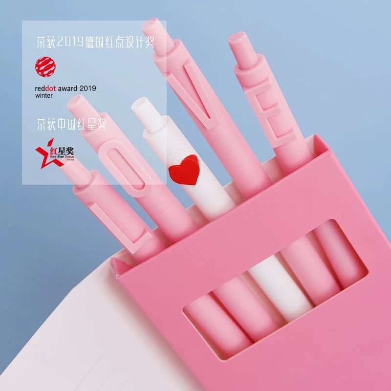 Heart Series Gel Pen Set