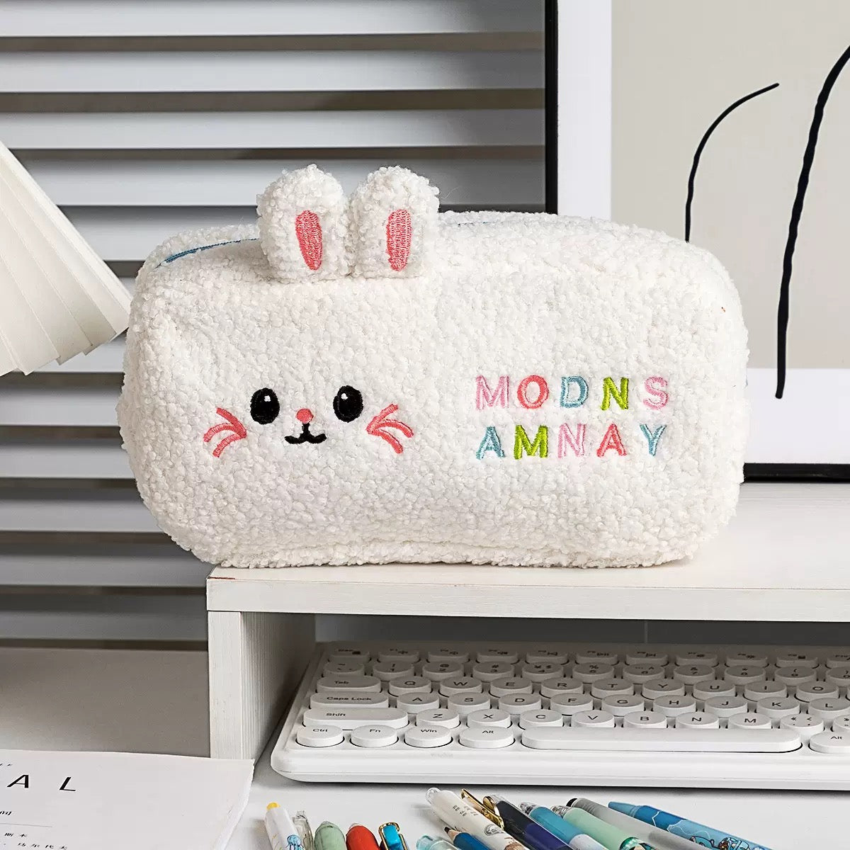 Kawaii Puffy Pencil Case