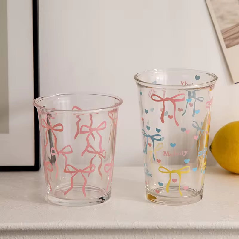 Pinteresty Bow Glass Cup