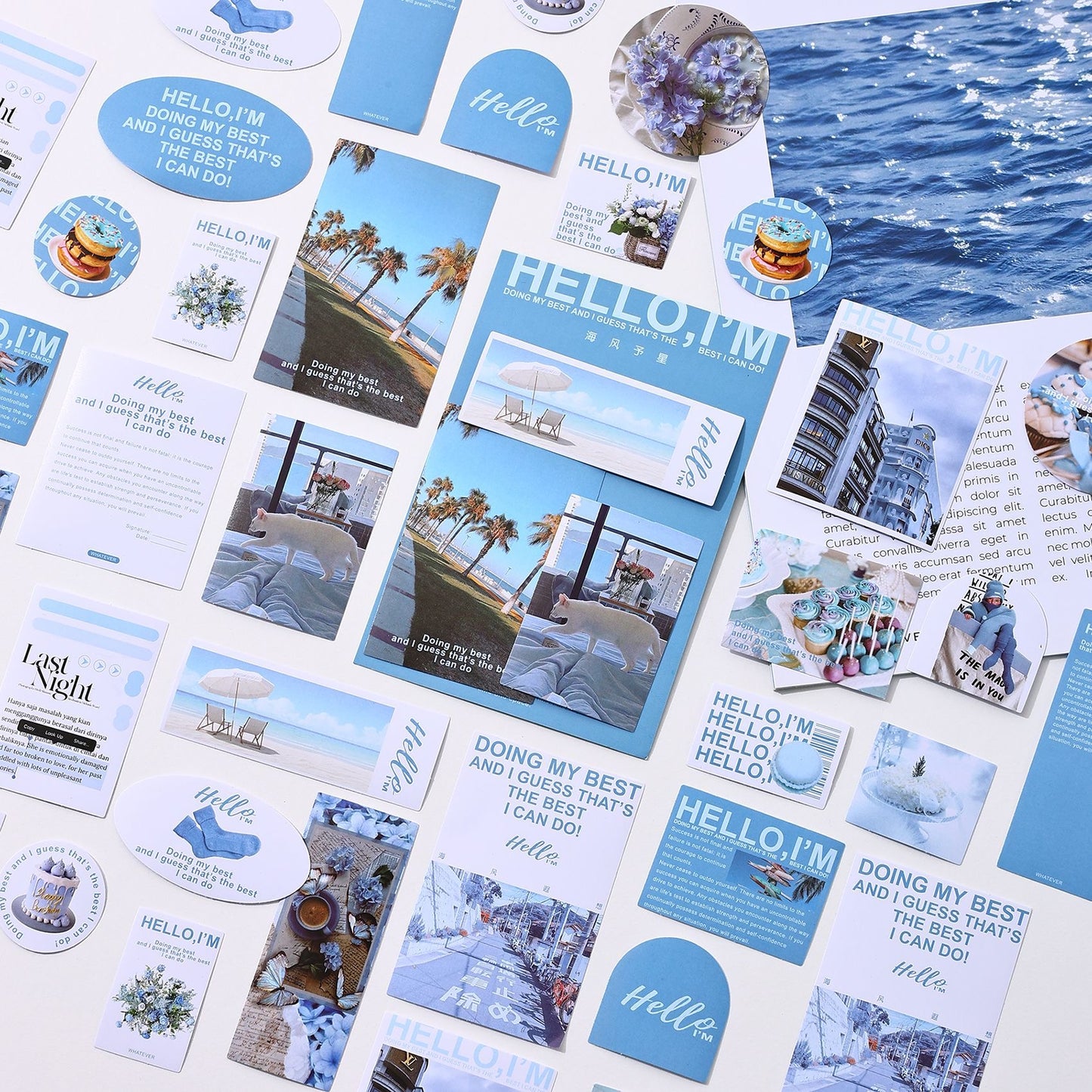 Travel Diary Deco Sticker