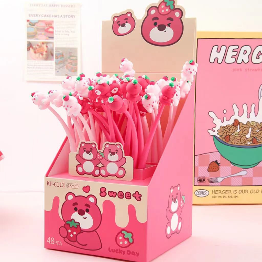 Pink Lotso Bear Dancing Pen