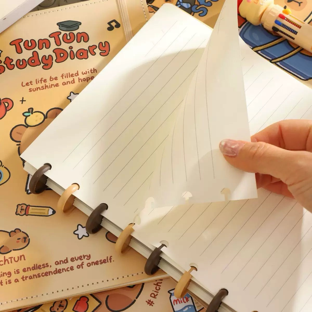 Capybara Disc Notebook