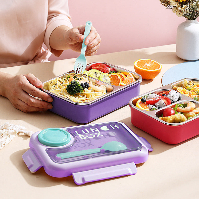 Kawaii Stainless Steel Lunch Box