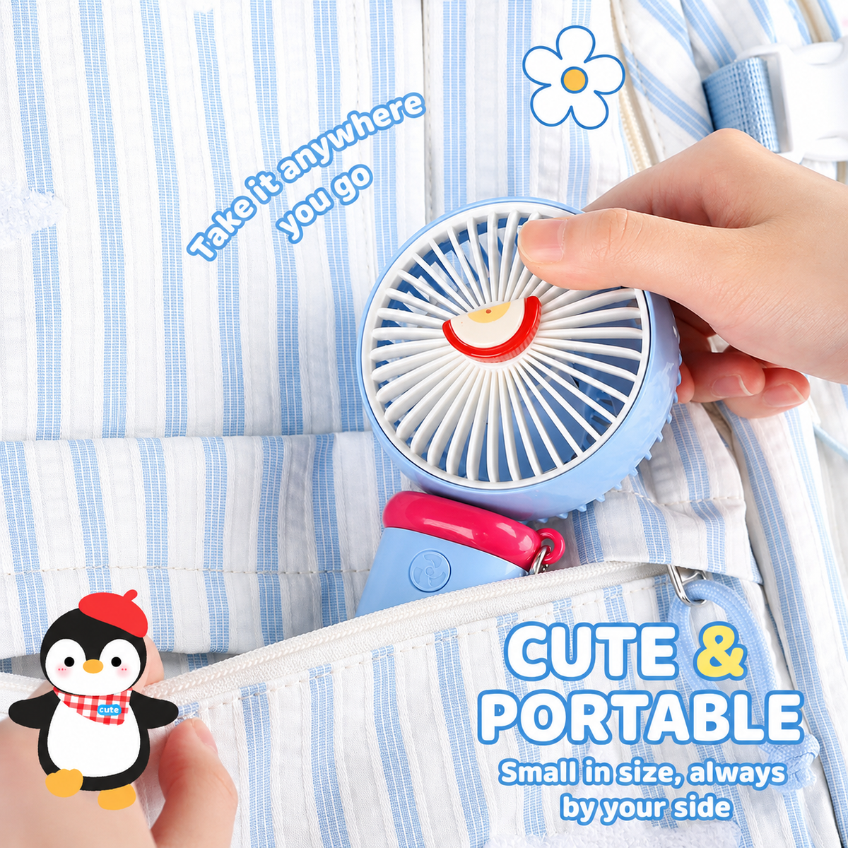 Kawaii Breeze Pop Fan