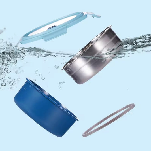 Stainless Steel Round Lunch Box