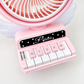 Angel Piano Mini Desk Fan