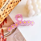 Floral Claw Clips