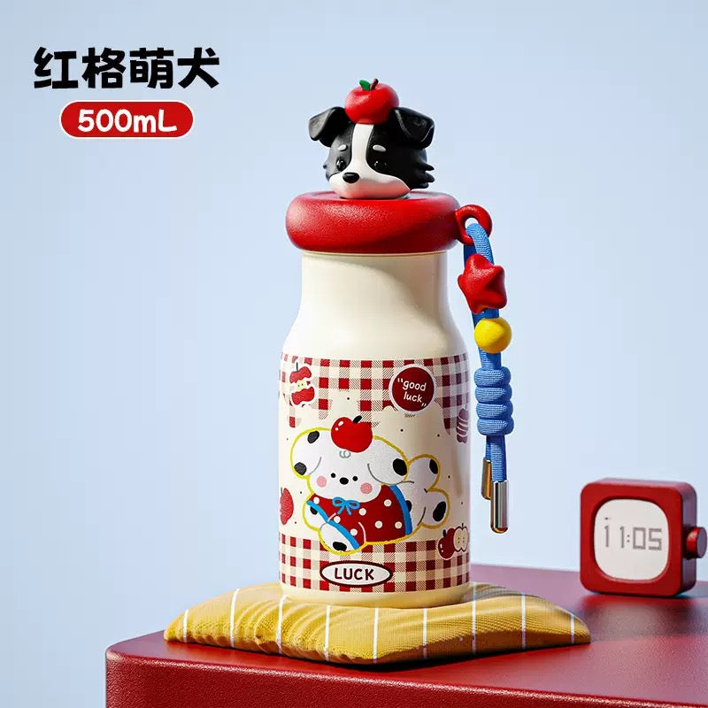 Kawaii Apple Paws Tumbler