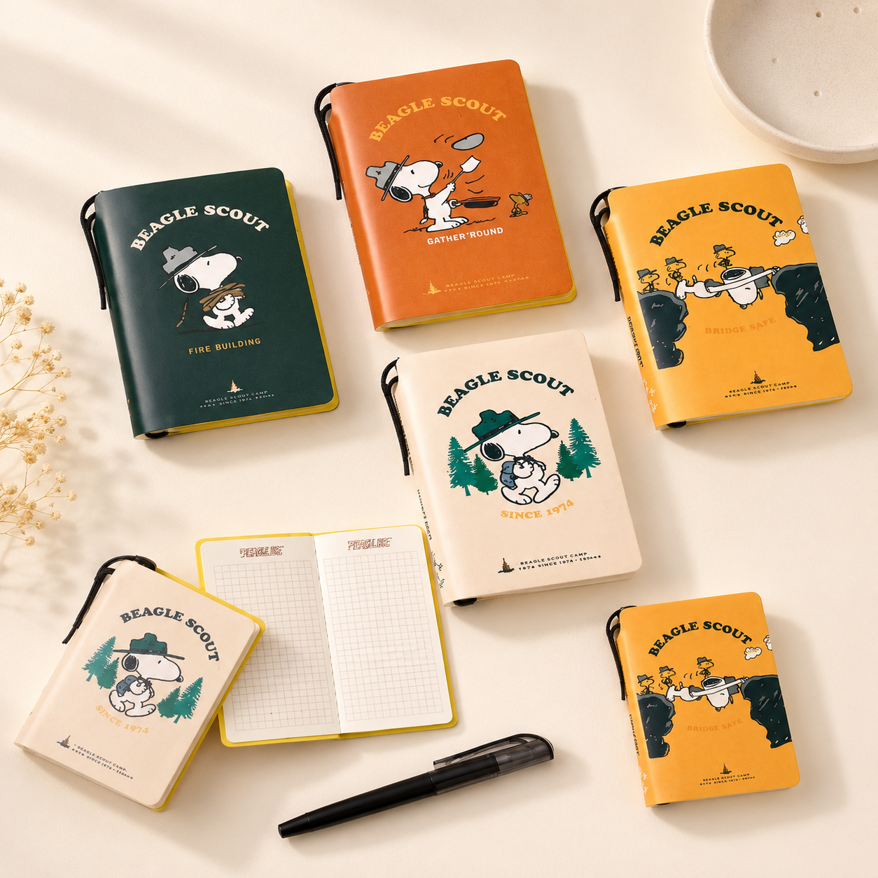 Snoopy Pocket Journal