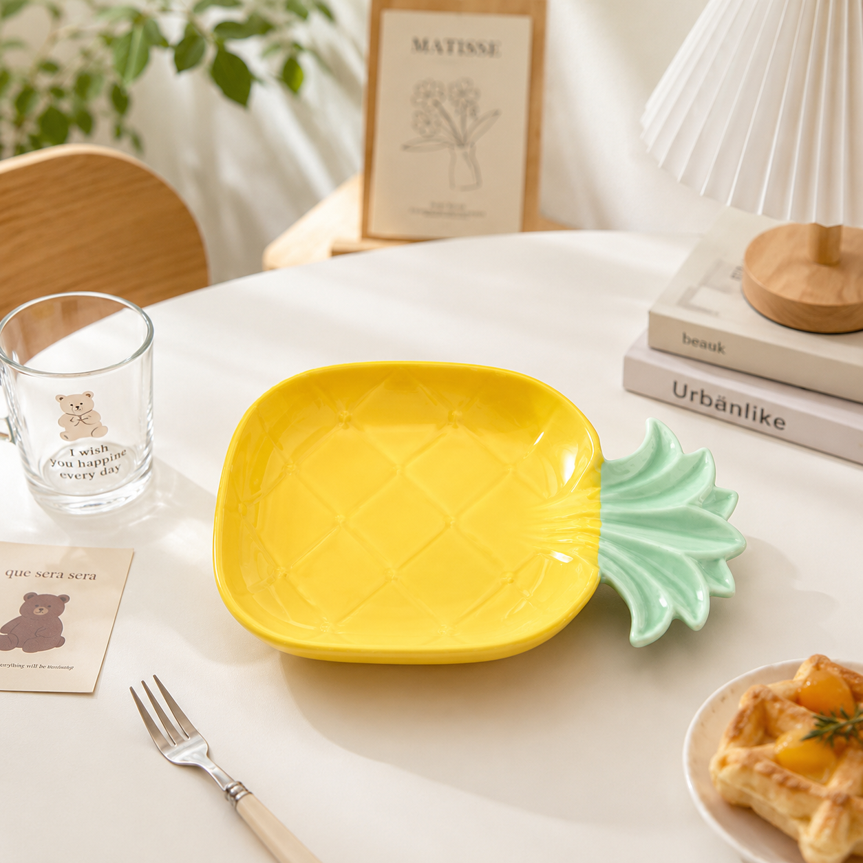 Pineapple Ceramic Plate