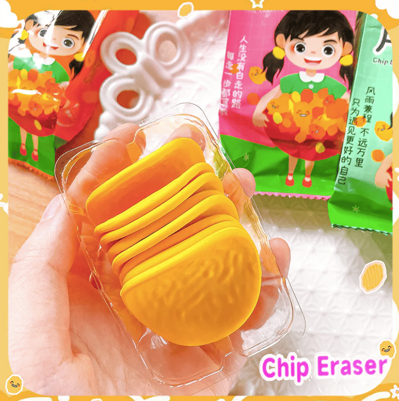 Chips Eraser Pack